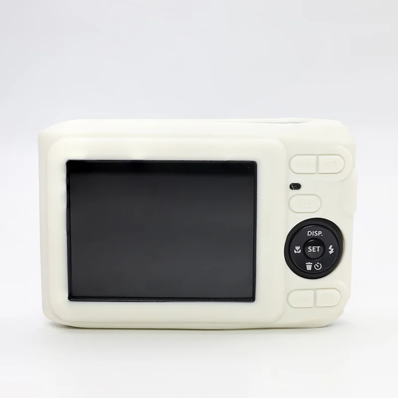For KODAK PIXPRO FZ45 Digital Camera Silicone Case Shockproof Dustproof Protective Cover - Matte White