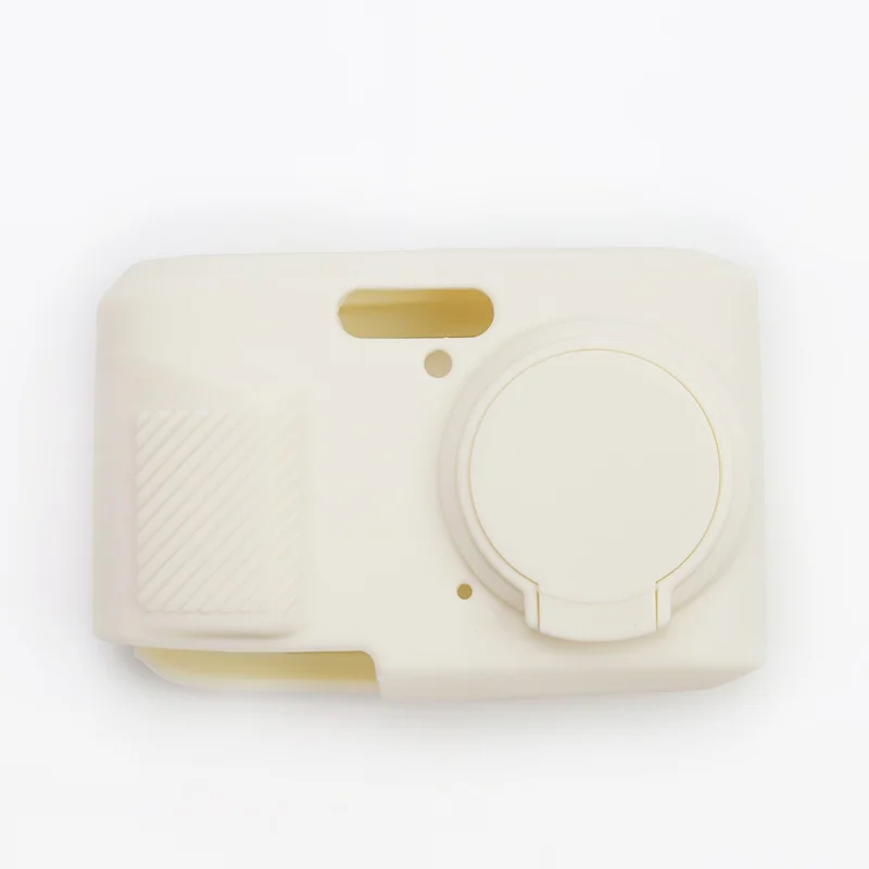 For KODAK PIXPRO FZ45 Digital Camera Silicone Case Shockproof Dustproof Protective Cover - Matte White