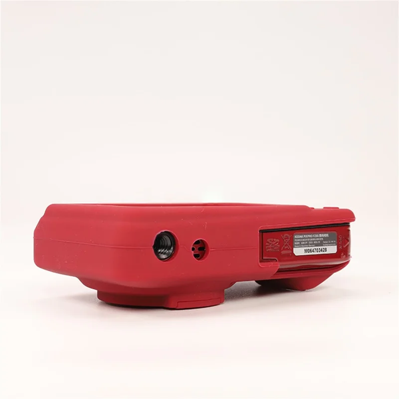 Étui pour appareil photo KODAK PIXPRO FZ55, housse de protection en silicone absorbant les chocs et lavable - Rouge
