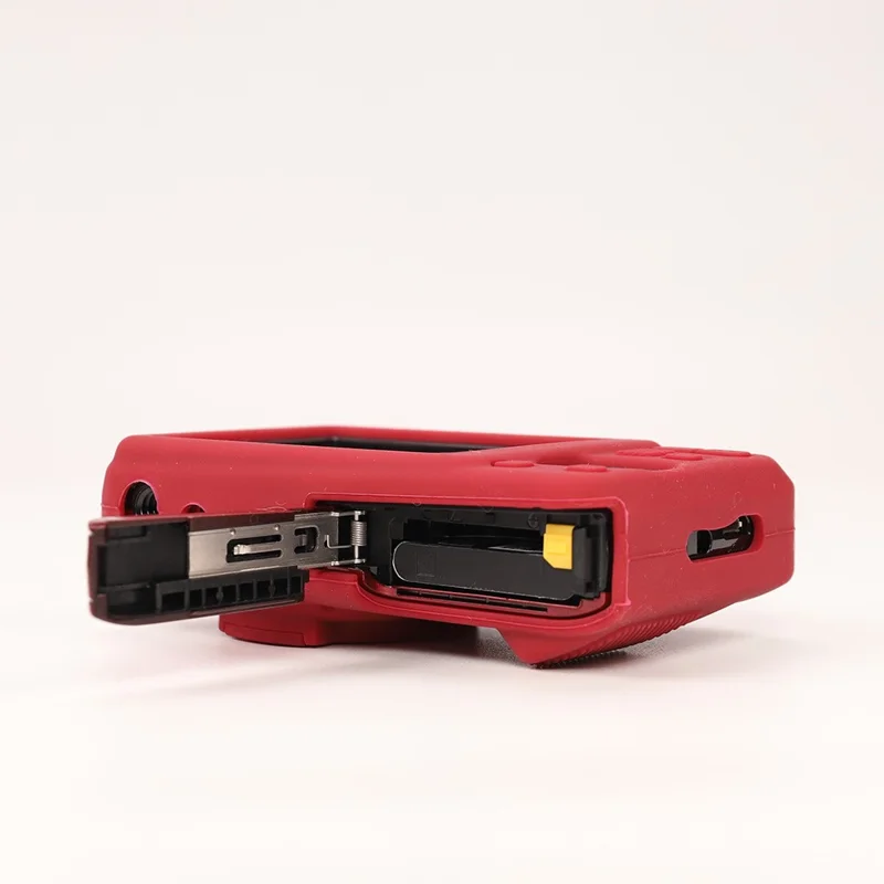 Étui pour appareil photo KODAK PIXPRO FZ55, housse de protection en silicone absorbant les chocs et lavable - Rouge