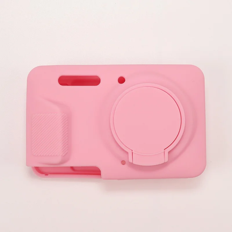 For KODAK PIXPRO FZ55 Camera Case Silicone Protective Cover with Shock-Absorbent and Washable - Pink