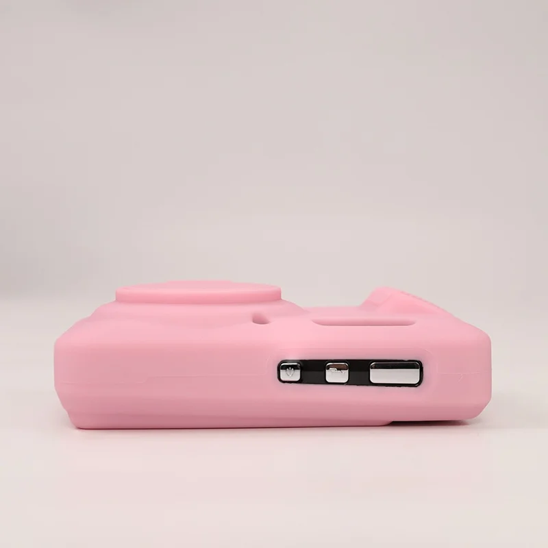 For KODAK PIXPRO FZ55 Camera Case Silicone Protective Cover with Shock-Absorbent and Washable - Pink