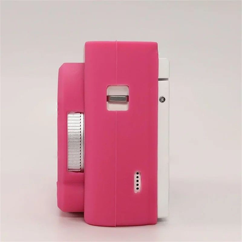 Étui pour appareil photo Panasonic Lumix DMC-ZS99 / DMC-TZ99, housse de protection en silicone absorbant les chocs et anti-rayures - Rouge Rose