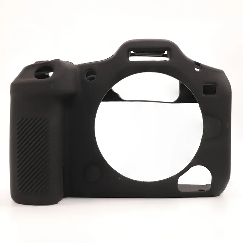 Étui brillant pour Canon EOS R5 Mark II, housse de protection en silicone anti-rayures - Noir
