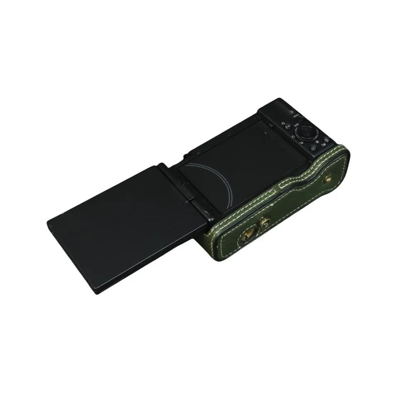 For Sony ZV-1 Camera Case Portable Protective Cover Without Battery Opening - Green
