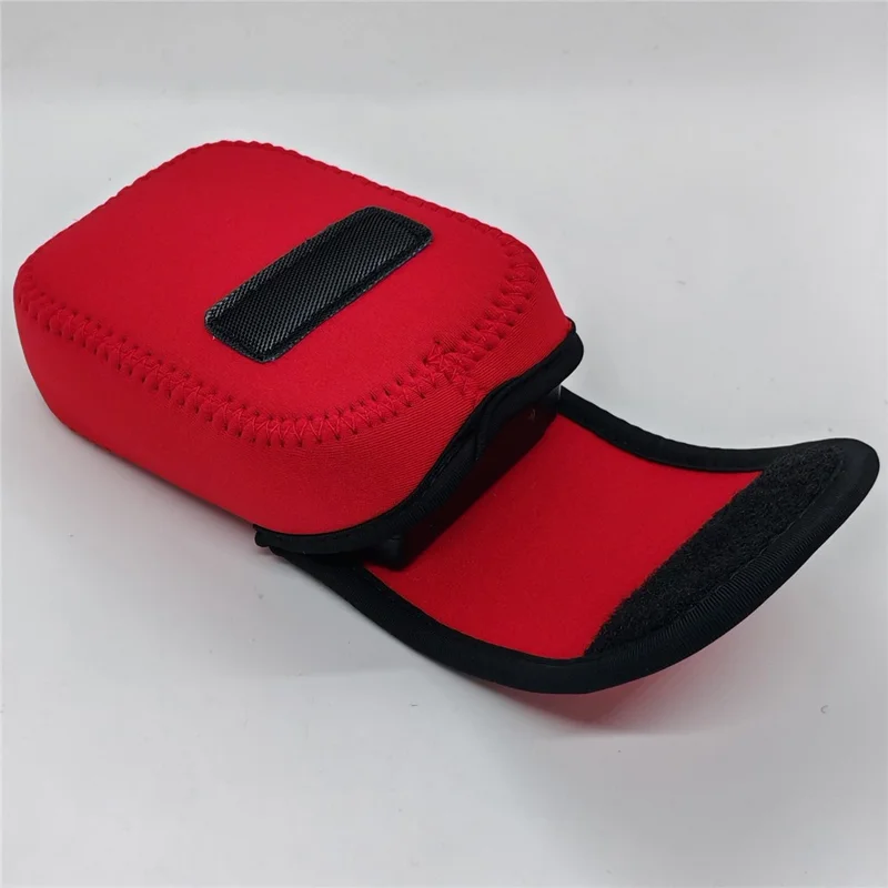 Étui de transport pour Ricoh GR IV / GR III / GR II / GR, sac intérieur anti-choc, pochette de protection en néoprène avec mousqueton - Rouge
