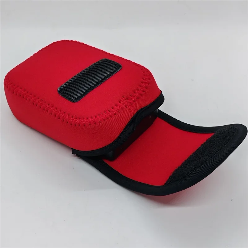 Étui de transport pour Ricoh GR IV / GR III / GR II / GR, sac intérieur anti-choc, pochette de protection en néoprène avec mousqueton - Rouge