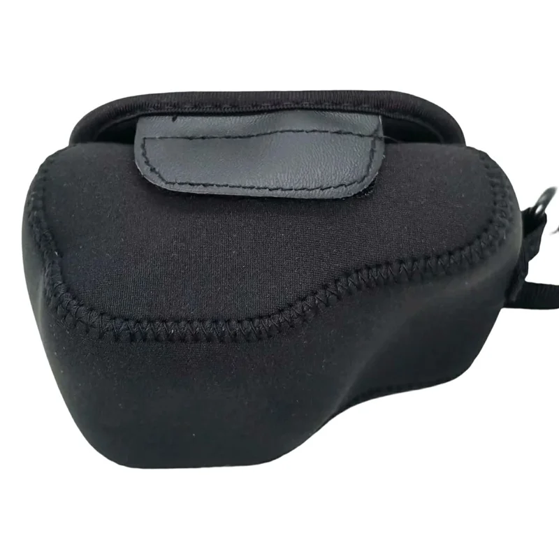 Kameratasche für Panasonic GF7 / GF8 / GF9 / GF10 Neopren-Schutzhülle stoßfest wasserdicht Kameratasche mit Karabiner - Schwarz