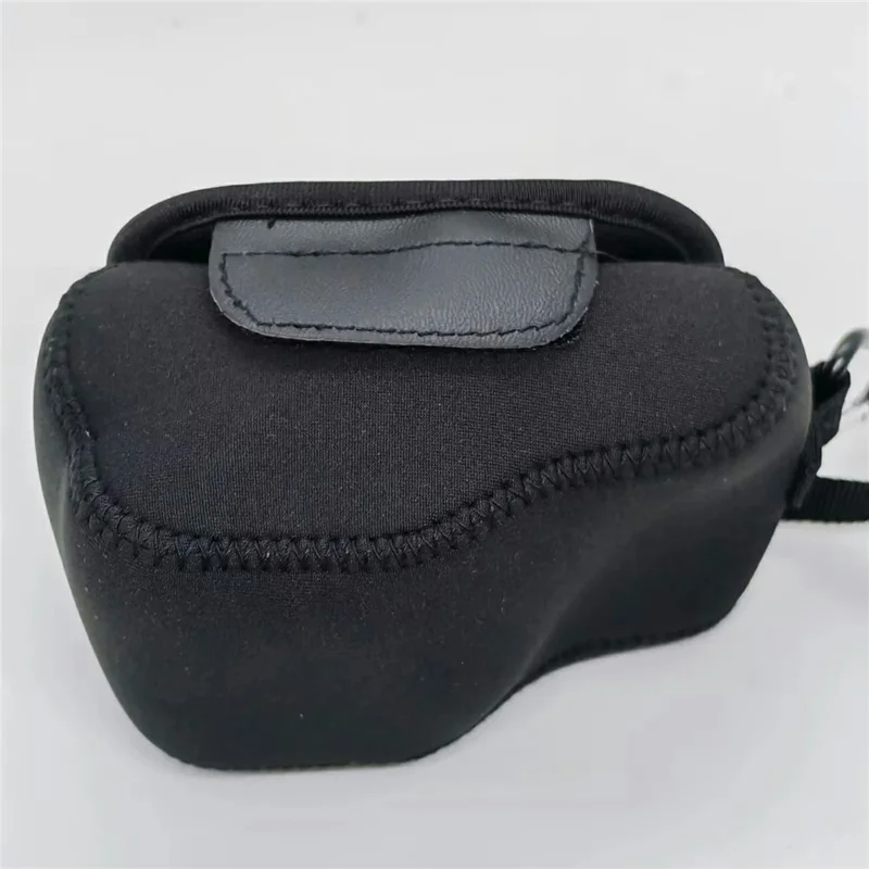 Kameratasche für Panasonic GF7 / GF8 / GF9 / GF10 Neopren-Schutzhülle stoßfest wasserdicht Kameratasche mit Karabiner - Schwarz