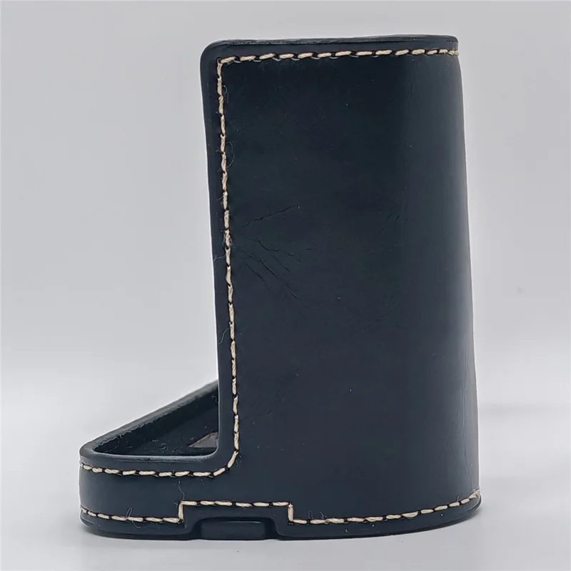 Étui en cuir PU pour poignée inférieure d'appareil photo, pour Leica SL2, cuir PU, structure en L, accès à la batterie par le bas, support de base, housse de protection - Noir