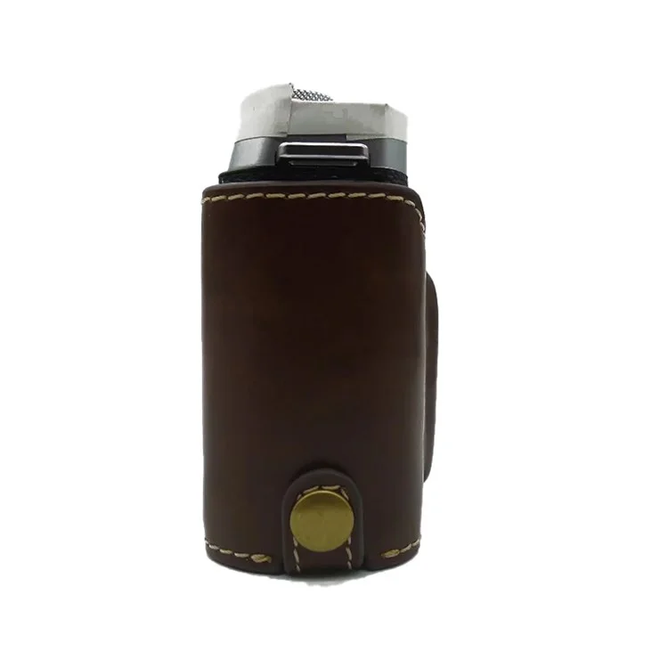 Per Fujifilm X-E4 PU Leather Camera Bottom Case Battery Opening Design Protective Half Body Cover - Caffè