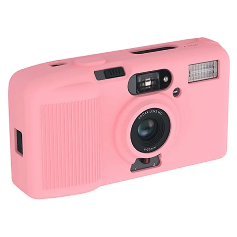 Capa de Silicone para Kodak Snapic A1, Capa Protetora Anti-derrapante e à Prova de Choque com Alça de Pulso - Branco