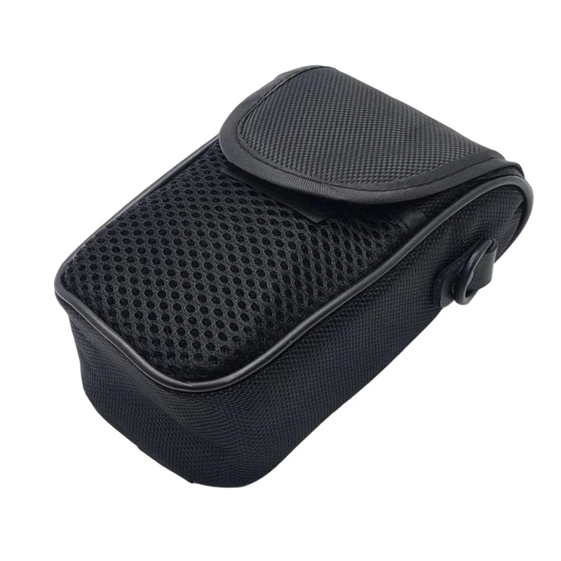 Camera Case for Fujifilm X-E1 / X-E2 1680D Fabric Magic Tape Flip Cover with Shoulder Strap - Black