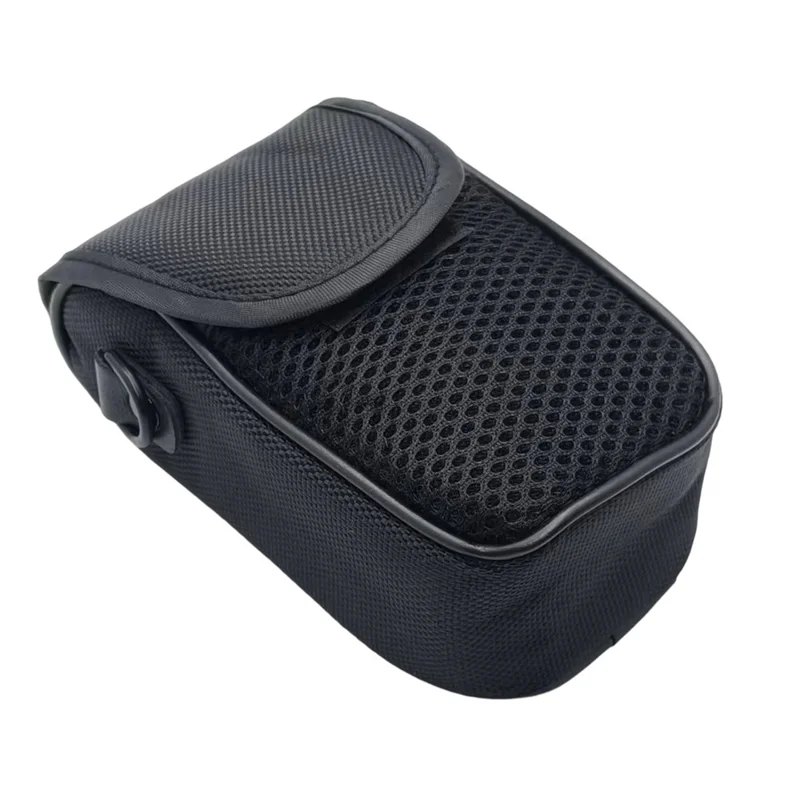 Camera Case for Fujifilm X-E1 / X-E2 1680D Fabric Magic Tape Flip Cover with Shoulder Strap - Black