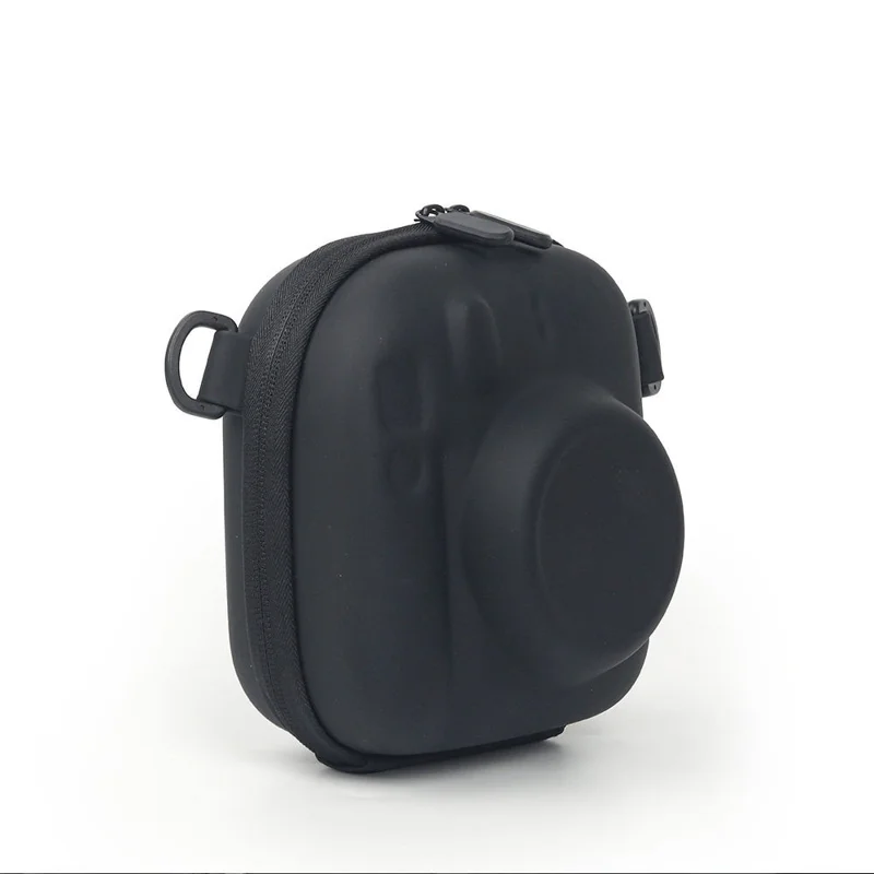 EVA Camera Carrying Case for Fujifilm Instax Mini 12  /  11  /  9  /  8  /  40  /  7+ with Adjustable Shoulder Strap - Black