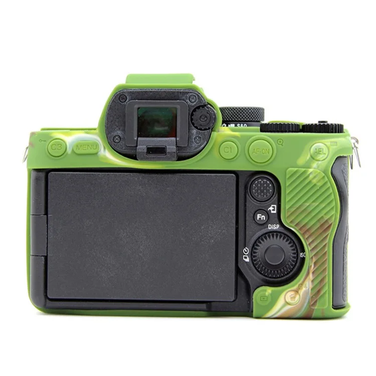 Силиконовый Корпус Для Sony A7IV / A74 / Цифровая Камера A7m4, Пылезащитная Защитная Крышка Камеры с Прицелом - Камуфляж