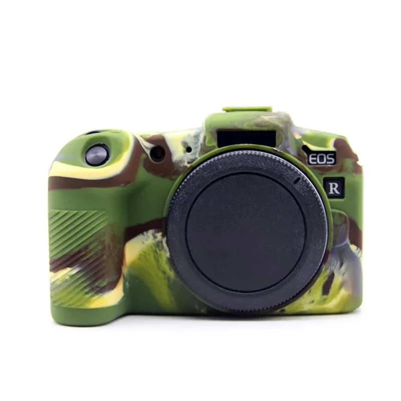 Für Canon EOS RP Silikon-Skin-Etui Anti-Scratch Digital Camera Schutzabdeckung - Camouflage