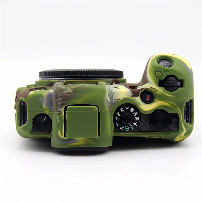 Für Canon EOS RP Silikon-Skin-Etui Anti-Scratch Digital Camera Schutzabdeckung - Camouflage