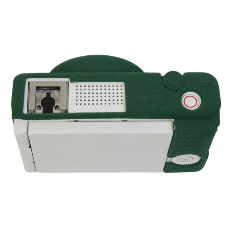 For Sony ZV-1F Camera Soft Silicone Case Protector Body Sleeve Drop Protection Cover - Blackish Green