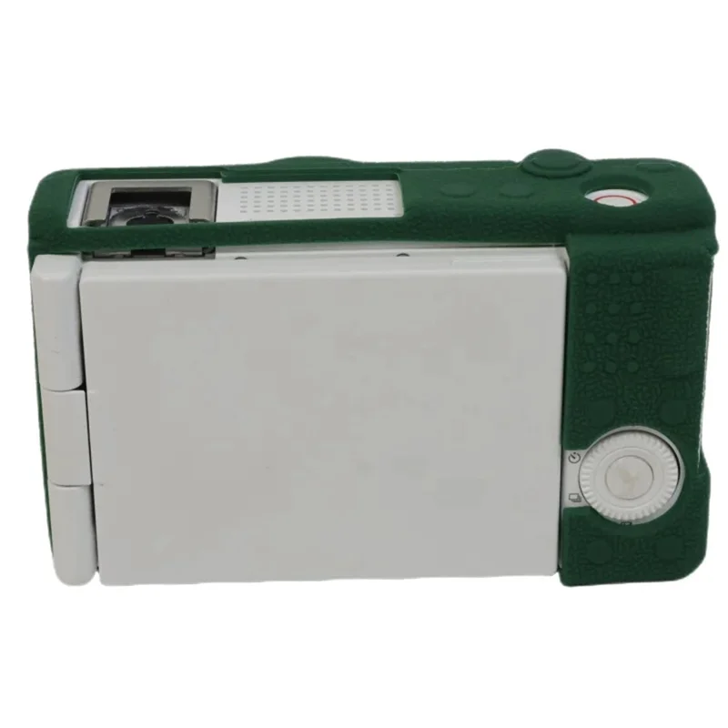 For Sony ZV-1F Camera Soft Silicone Case Protector Body Sleeve Drop Protection Cover - Blackish Green