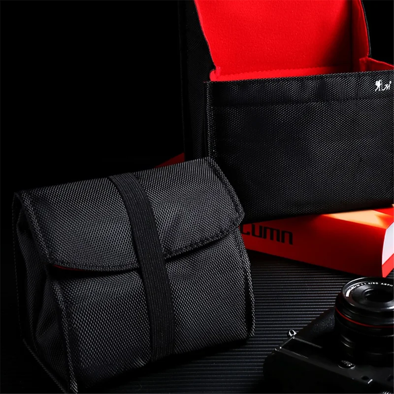 Водонепроницаемая камера JN Canvas Storage Bag Protection Sleeve Pouch для Canon / Fujifilm, размер: L