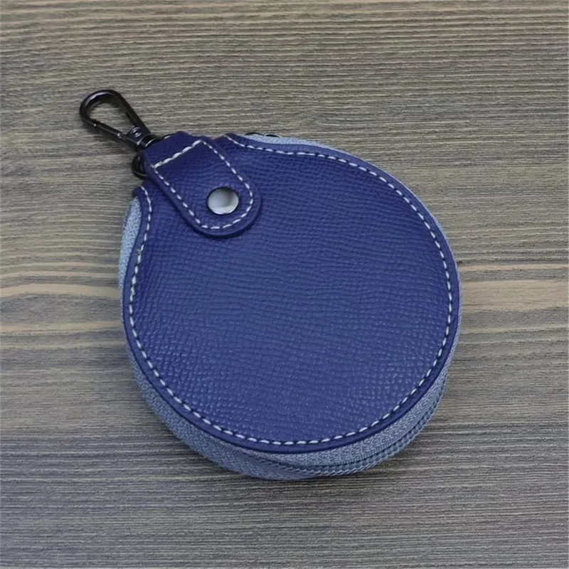 For Canon EOS R50 / R100 Camera Case Battery Opening Design Palm Texture Leather Bag with Strap and Small Bag - Baby Blue