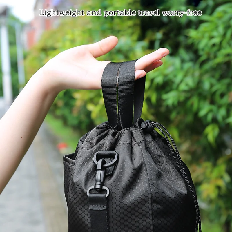 JN XK Oxford Cloth Shoulder Bag for Canon, Fuji, Sony Cameras Crossbody Bag with Adjustable Shoulder Strap