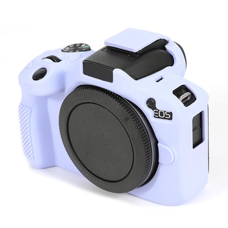 Pour Canon EOS R50 Étui de protection en silicone souple anti-chute - Pourpre