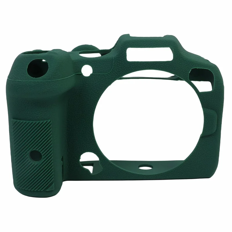 Para Canon EOS R7 Capa de Silicone Protetor de Câmera Anti-Arranhões Capa de Proteção Contra Queda - Verde