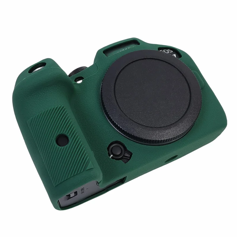 Para Canon EOS R7 Capa de Silicone Protetor de Câmera Anti-Arranhões Capa de Proteção Contra Queda - Verde