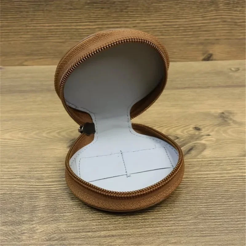 حقيبة كاميرا قابلة للفصل من جلد البولي يوريثان للحصول على فتحة بطارية للكاميرا سوني ZV-E1 مع حقيبة عدسة - أخضر