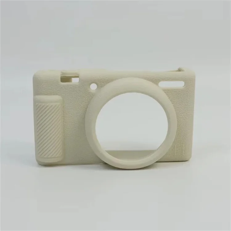 Pour Sony ZV-1 II / ZV-1M2 Anti-drop Soft Silicone Case Camera Protective Cover - Beige