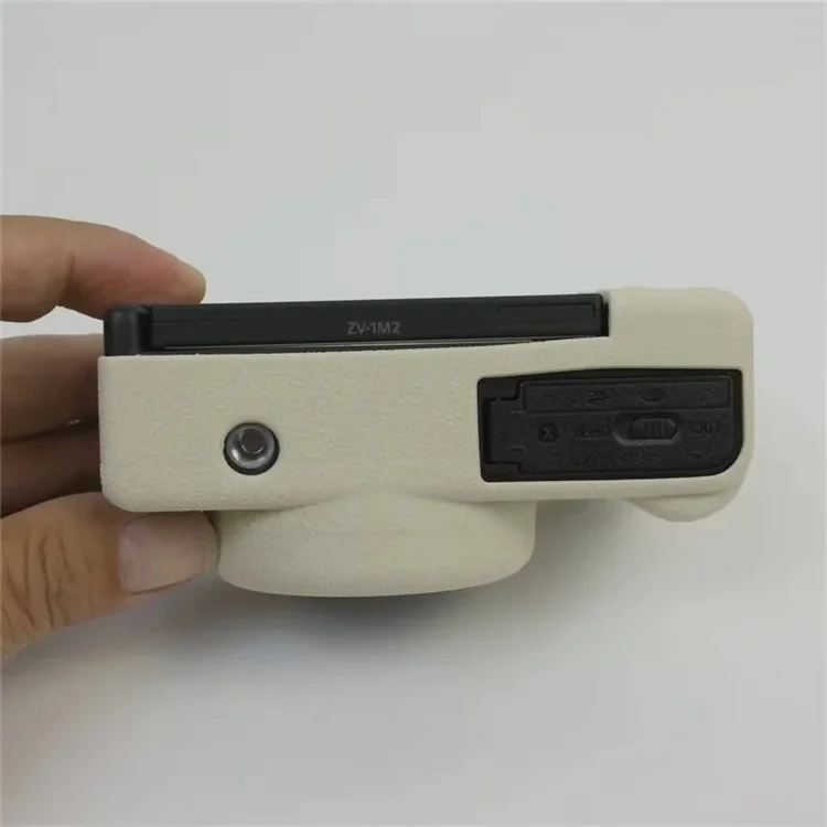 Pour Sony ZV-1 II / ZV-1M2 Anti-drop Soft Silicone Case Camera Protective Cover - Beige