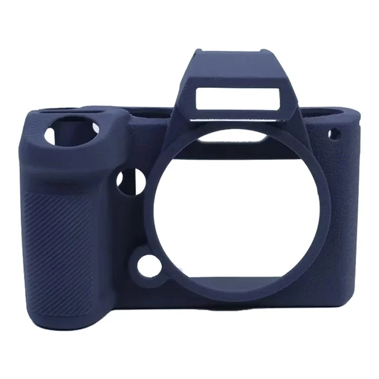 Para Panasonic Lumix S5 Mark II Protector de cámara Funda de silicona anti-arañazos Cubierta de protección contra caídas - Zafiro