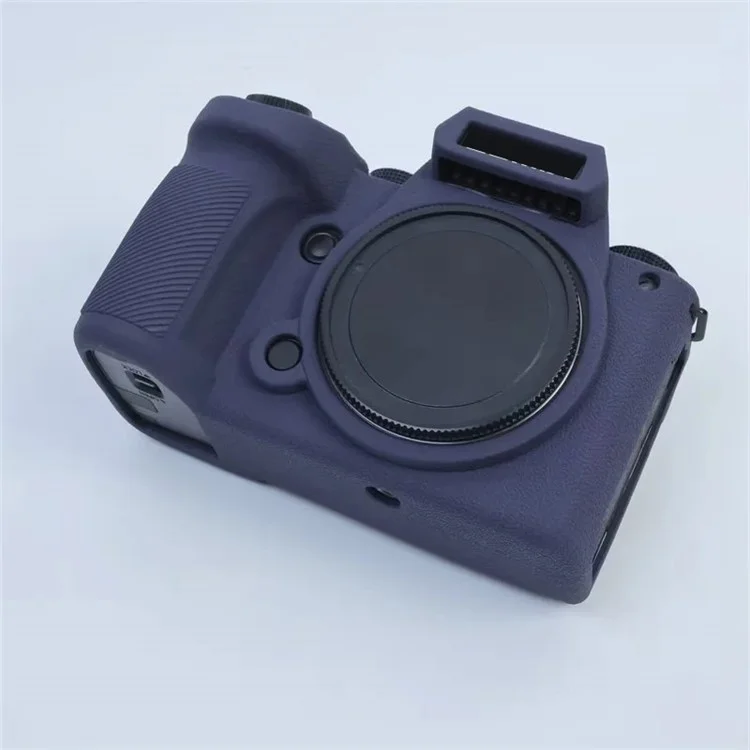 Para Panasonic Lumix S5 Mark II Protector de cámara Funda de silicona anti-arañazos Cubierta de protección contra caídas - Zafiro