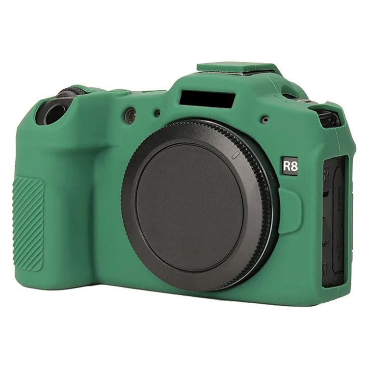 For Canon EOS R8 Camera Protector Anti-Scratch Sleeve Silicone Case Drop Protection Cover - Green