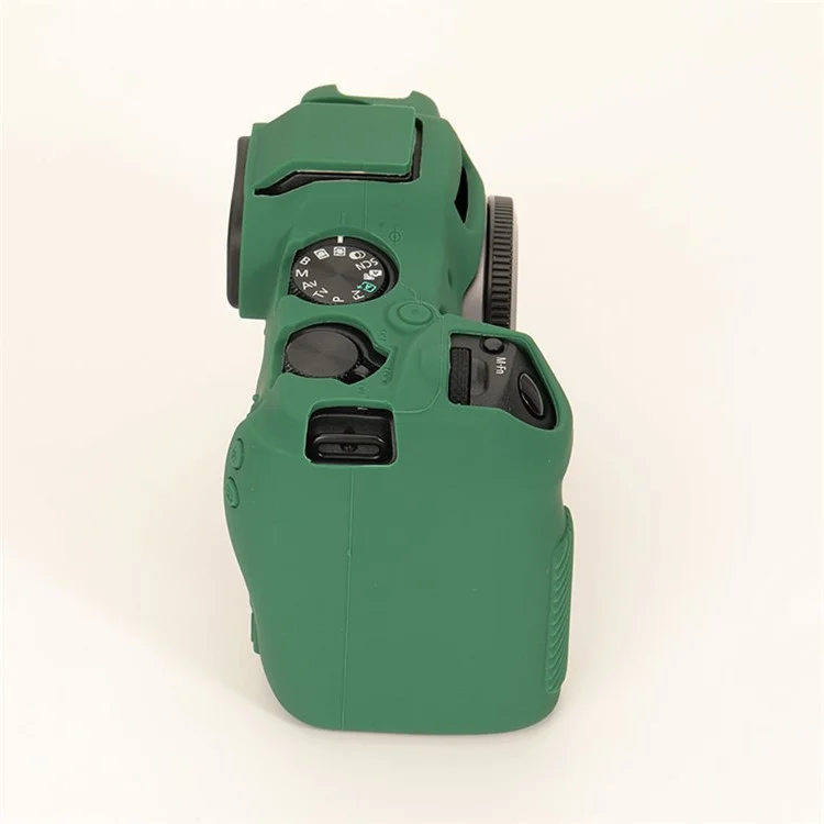 For Canon EOS R8 Camera Protector Anti-Scratch Sleeve Silicone Case Drop Protection Cover - Green