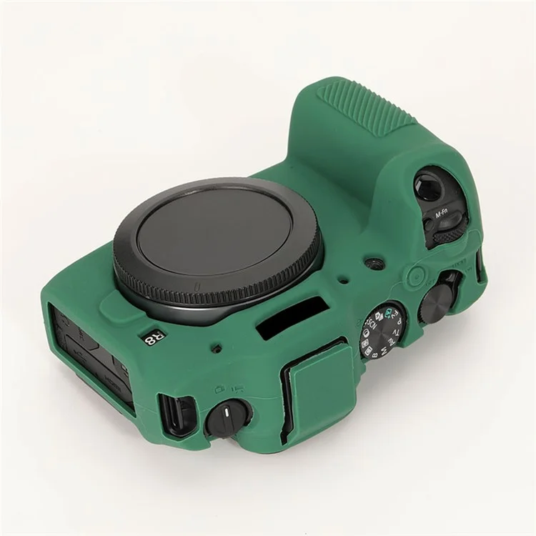 For Canon EOS R8 Camera Protector Anti-Scratch Sleeve Silicone Case Drop Protection Cover - Green