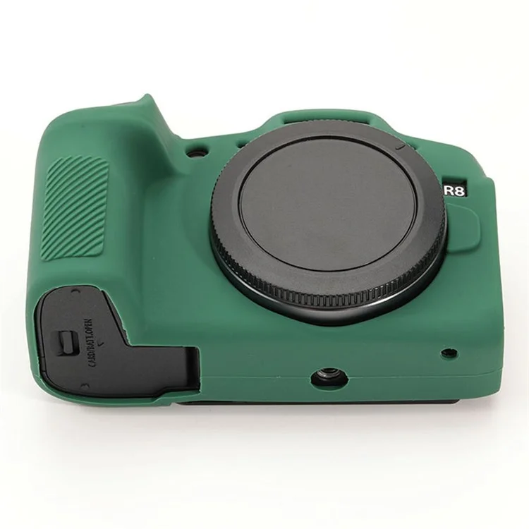 For Canon EOS R8 Camera Protector Anti-Scratch Sleeve Silicone Case Drop Protection Cover - Green