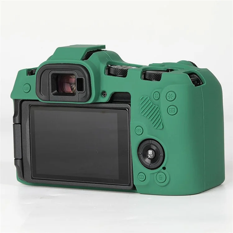 For Canon EOS R8 Camera Protector Anti-Scratch Sleeve Silicone Case Drop Protection Cover - Green