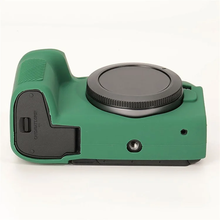 For Canon EOS R8 Camera Protector Anti-Scratch Sleeve Silicone Case Drop Protection Cover - Green