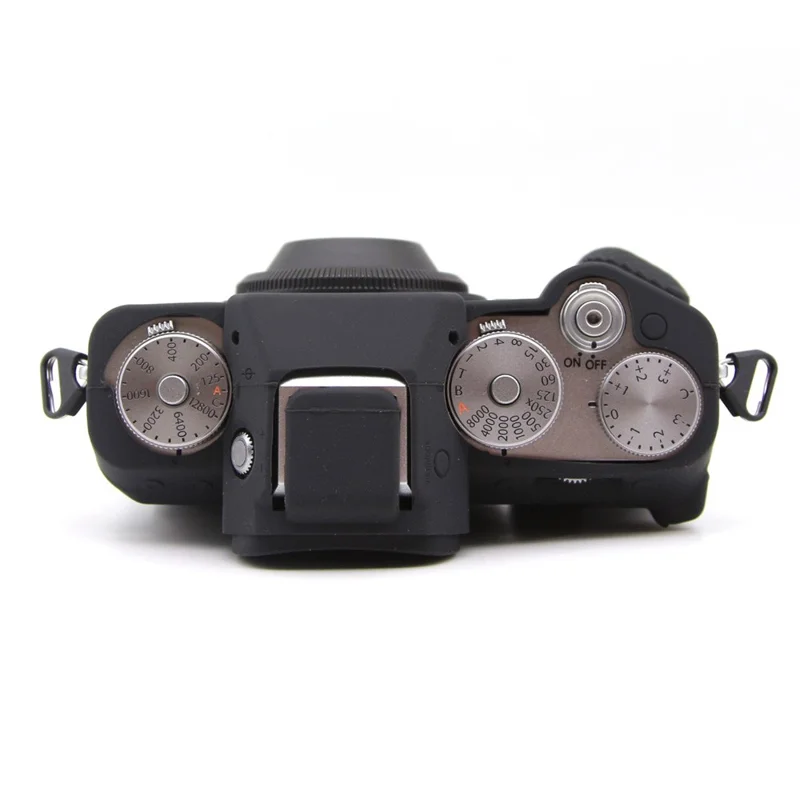 For Fujifilm X-T5 Soft Silicone Anti-scratch Case Camera Protective Cover - Black