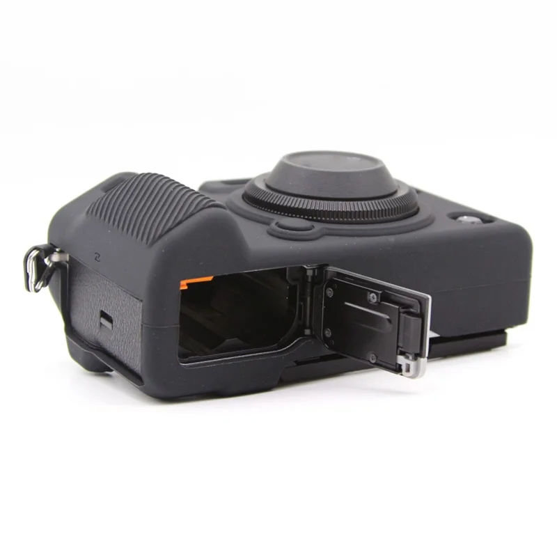 For Fujifilm X-T5 Soft Silicone Anti-scratch Case Camera Protective Cover - Black