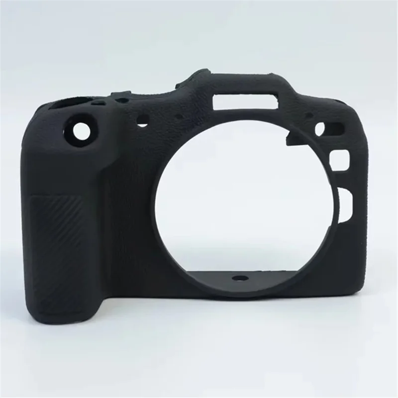 Per il caso Canon EOS R8 Copertura protettiva della fotocamera in silicone resistente ai graffi - Nero