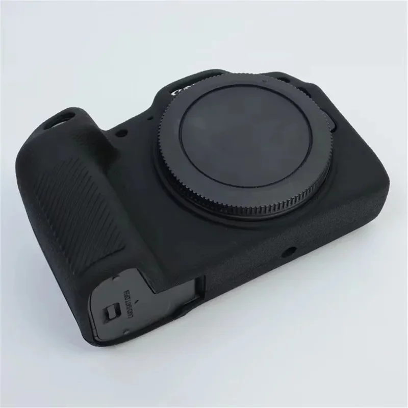 Per il caso Canon EOS R8 Copertura protettiva della fotocamera in silicone resistente ai graffi - Nero