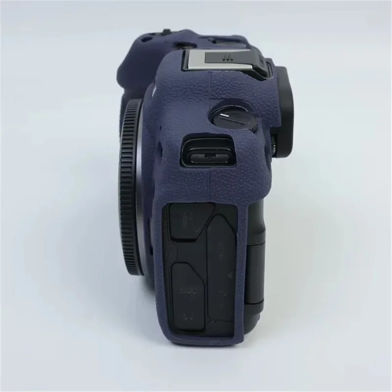 For Canon EOS R8 Case Scratch-resistant Silicone Camera Cover Protector - Sapphire