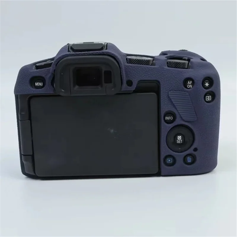 For Canon EOS R8 Case Scratch-resistant Silicone Camera Cover Protector - Sapphire