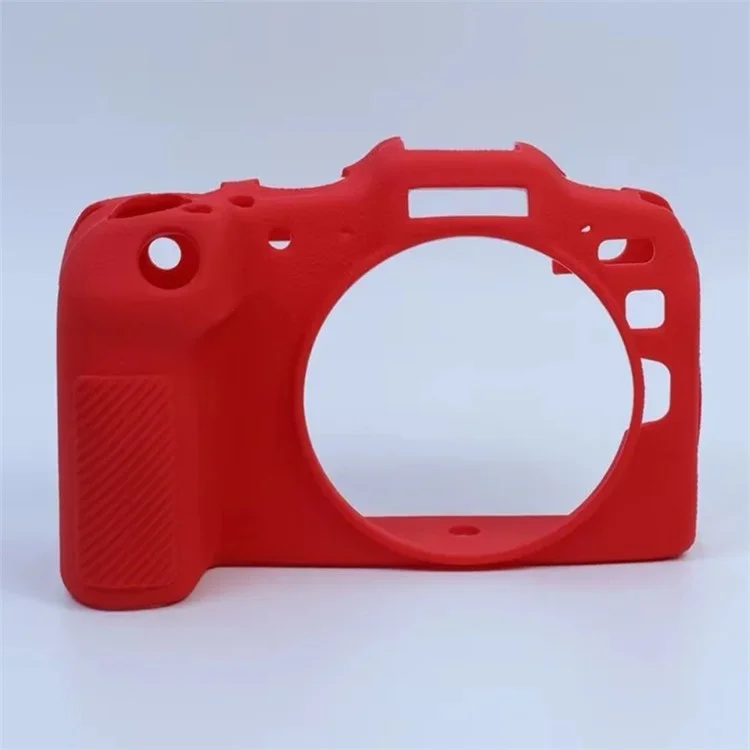 Étui pour Canon EOS R8 - Protecteur de caméra en silicone résistant aux rayures - Rouge