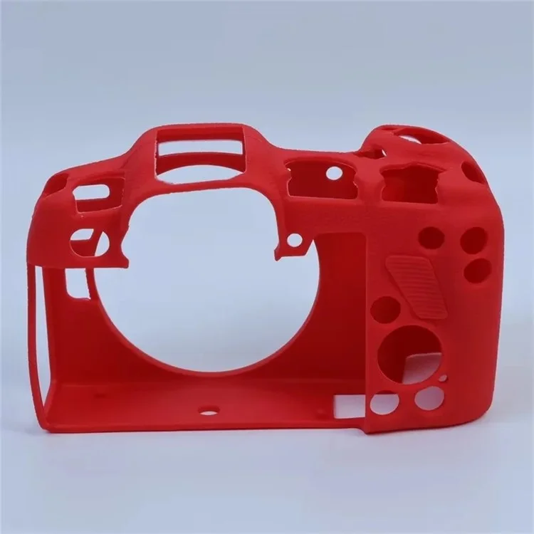 Étui pour Canon EOS R8 - Protecteur de caméra en silicone résistant aux rayures - Rouge