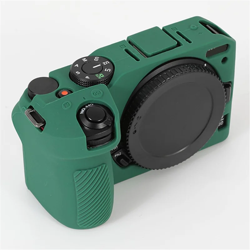 Skyddande hölje i mjuk silikon till Nikon Z30, kameraskal mot stötar - Grön